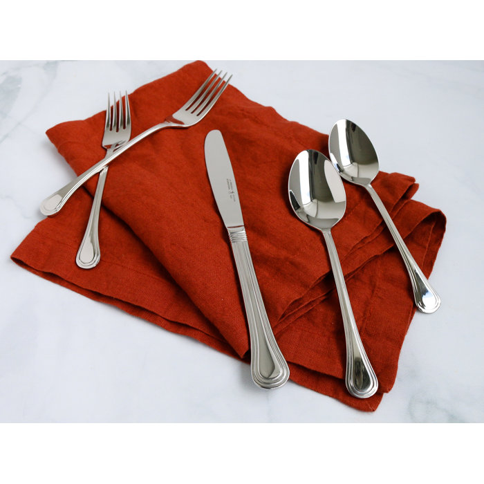 Henckels Astley Stainless Steel Flatware Set of 65 & Reviews Wayfair